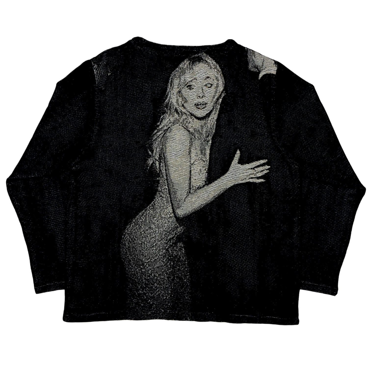 I’ll Make You Worry Tapestry Crewneck