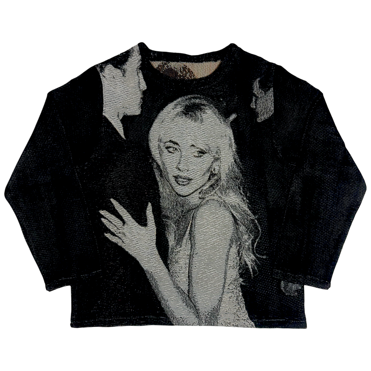 I’ll Make You Worry Tapestry Crewneck